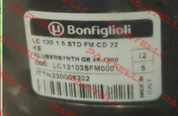 LC12103SFM0001 Bonfiglioli