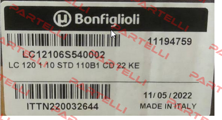 LC12106S540002 Bonfiglioli