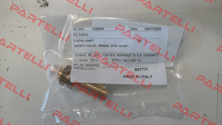 016439169 Nuova General Instruments