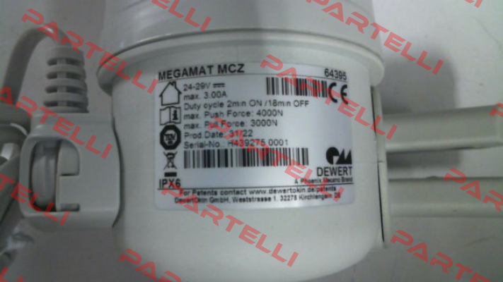 Megamat MCZ 64395 DEWERT