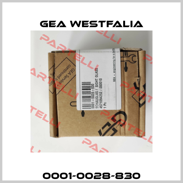 0001-0028-830 Gea Westfalia