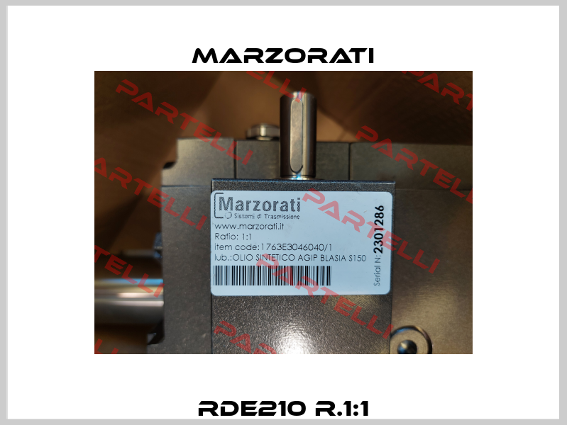 RDE210 r.1:1 Marzorati