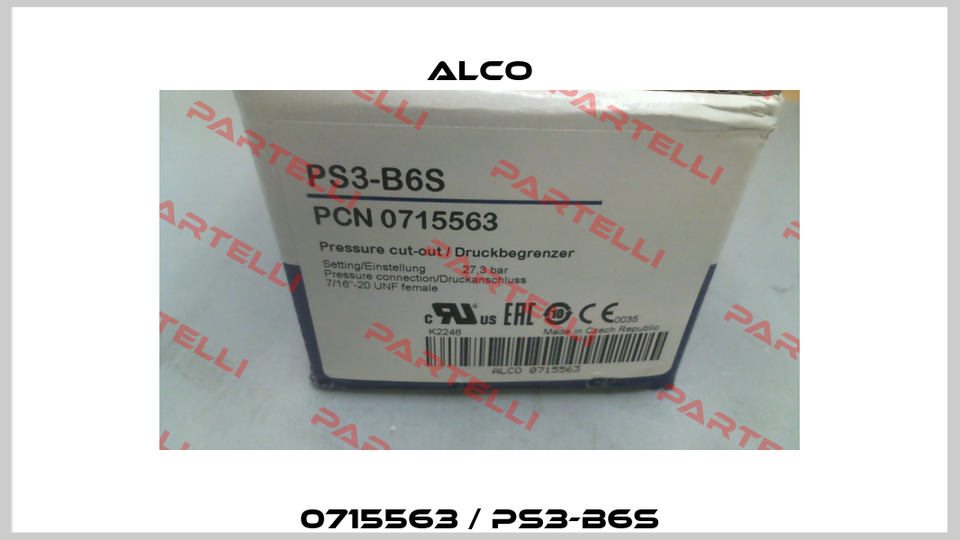 0715563 / PS3-B6S Alco
