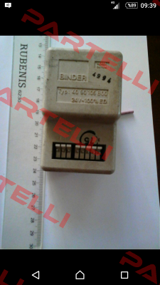 40 90 105 B00 Binder