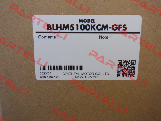 BLHM5100KCM-GFS Oriental Motor