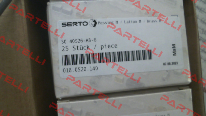 018.0520.154 / SO 40526-A8-8 Serto