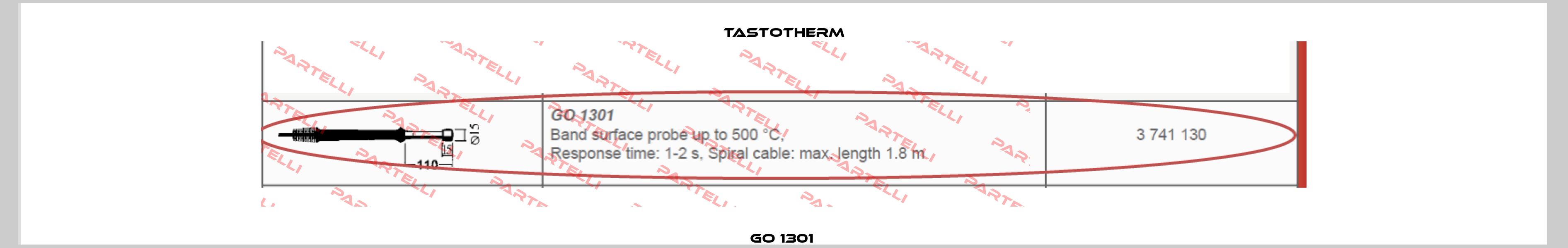 GO 1301  Tastotherm