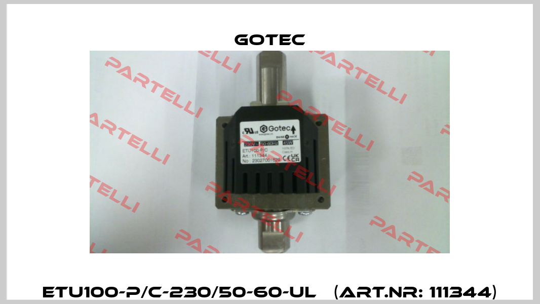 ETU100-P/C-230/50-60-UL   (Art.nr: 111344) Gotec