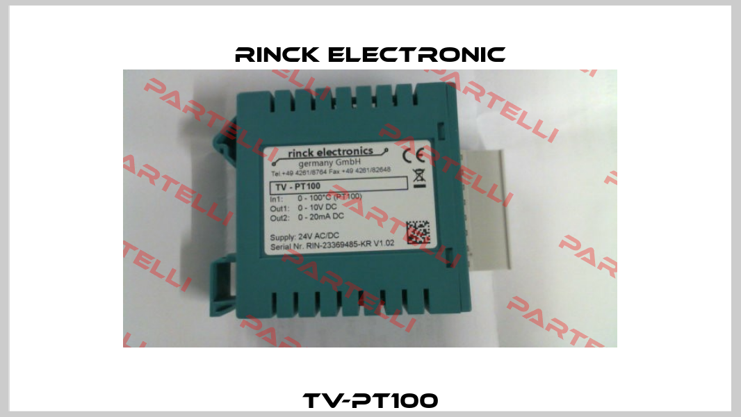 TV-PT100 Rinck Electronic