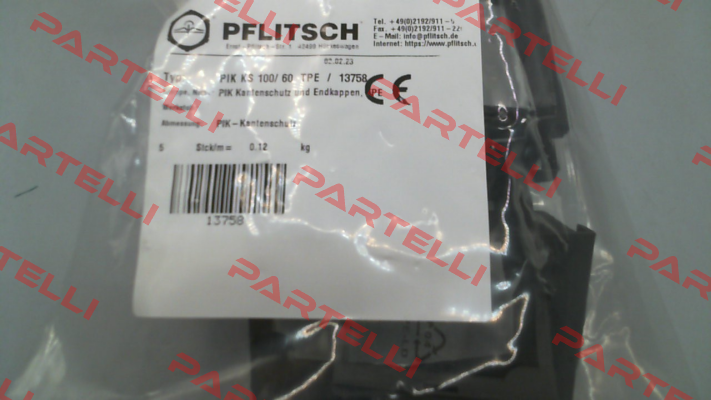PIK KS 100/60 TPE PFLITSCH