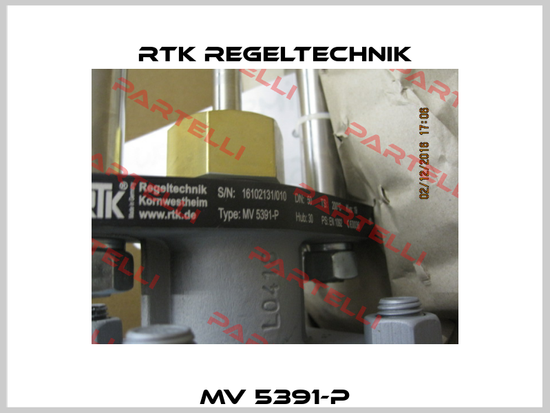 MV 5391-P RTK Regeltechnik