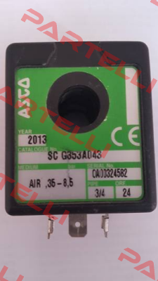 SCG353A043 24V DC, Product N: TBA-ASCO  Asco