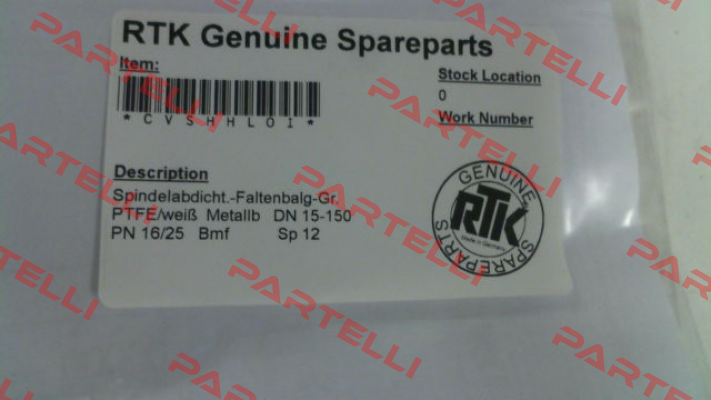 CVSHHLOI RTK Regeltechnik