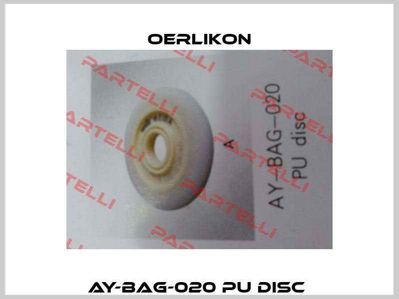 AY-BAG-020 PU disc  Oerlikon