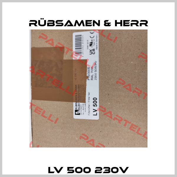LV 500 230V Rübsamen & Herr