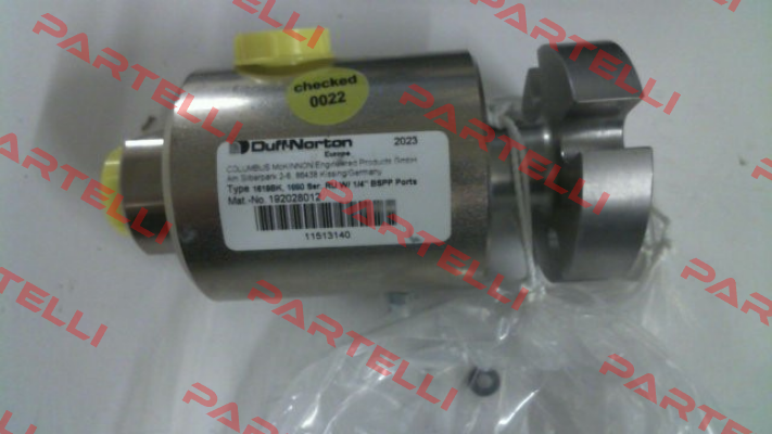 Duff-Norton Type 1619 BK -  1/4 Duff Norton