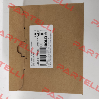 p/n: 0047953, Type: BA9055/210 AC110V 10-100IPM Dold