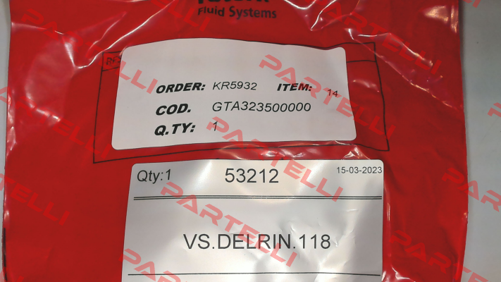 53212 | VS.DELRIN.118 GT Attuatori