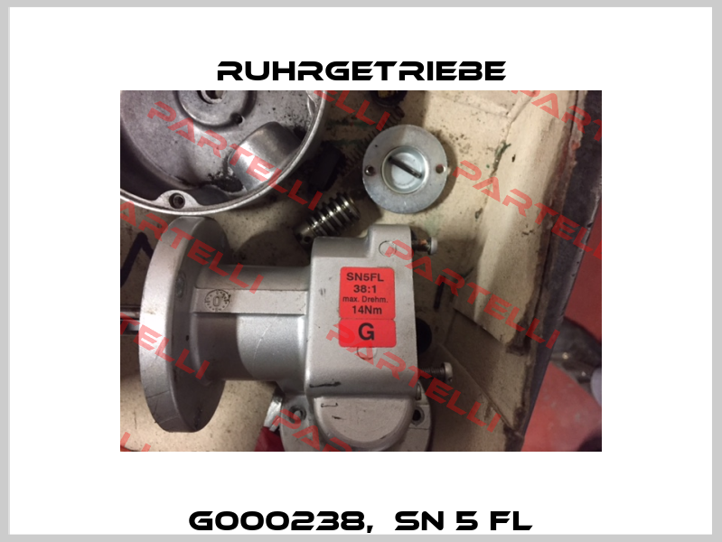 G000238,  SN 5 FL Ruhrgetriebe