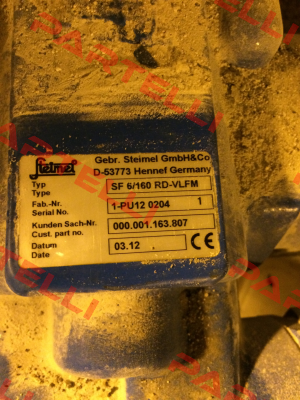 SF 6-160 RD-VLFM  Steimel