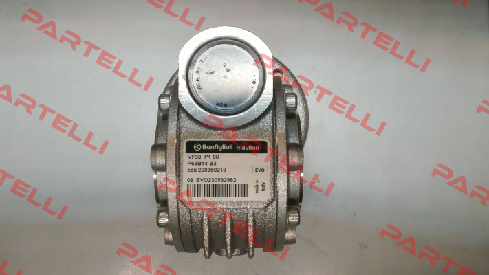 VF 30 P1 60 P63 B14 B3 Hw=14mm i=60 Bonfiglioli