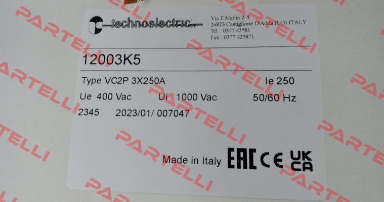 12003K5 Technoelectric
