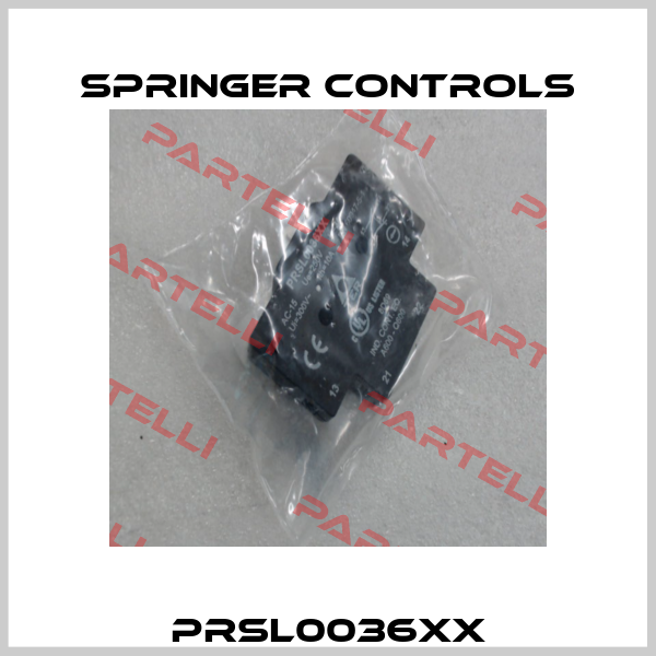 PRSL0036XX Springer Controls