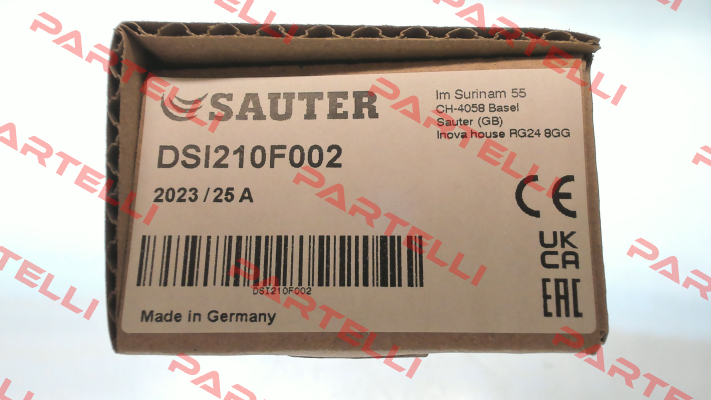 DSI210F002 Sauter